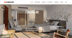 Desktop Screenshot of cadlife.de
